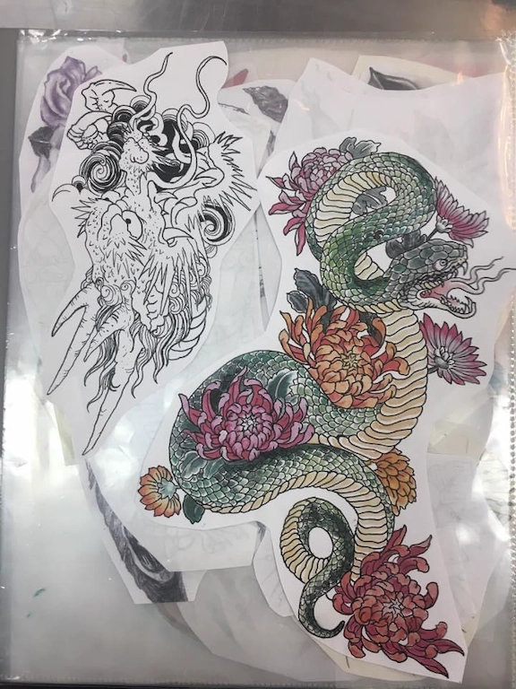 Japanese-dragon-traditional-snake